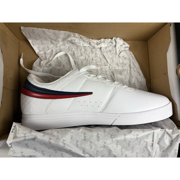 Fila Mens 11.5 Original Fitness Sneakers White Lace Up Low Top 1CM00711-125 main image 9